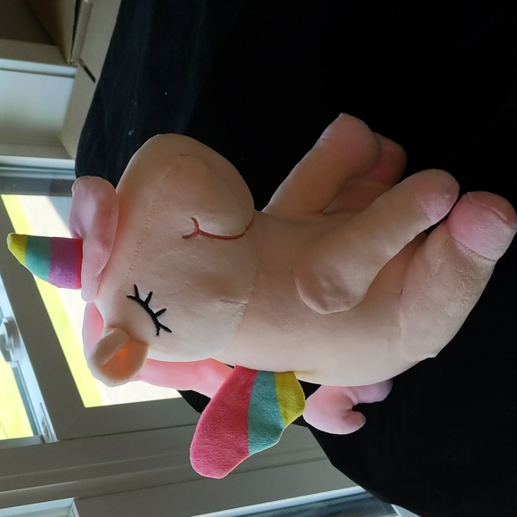 Athoinsu Light up Unicorn Soft Plush Toy LED Stuffed Animals - Picture 3 of 9